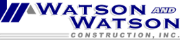 Watson and Watson Construction logo